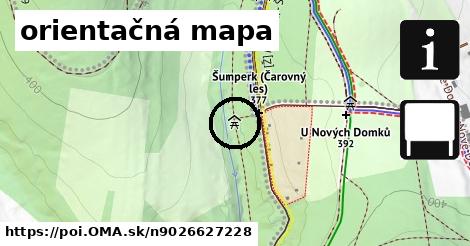 orientačná mapa