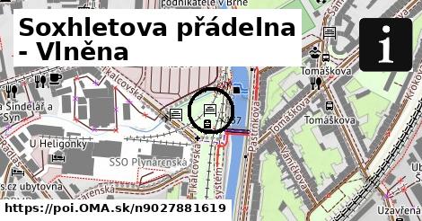 Soxhletova přádelna - Vlněna