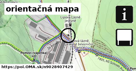 orientačná mapa