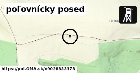 poľovnícky posed