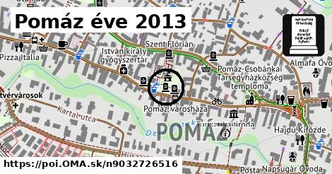 Pomáz éve 2013