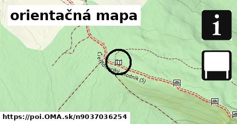 orientačná mapa