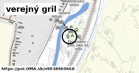 verejný gril