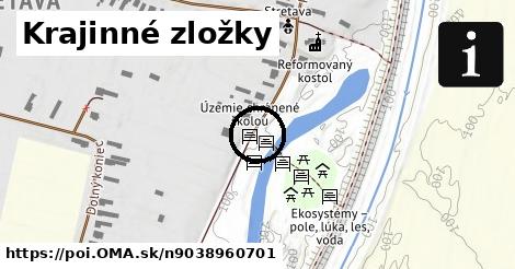 Krajinné zložky