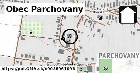 Obec Parchovany