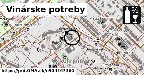 Vinárske potreby