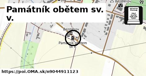 Památník obětem sv. v.