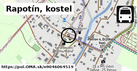 Rapotín, kostel