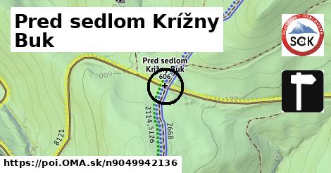 Pred sedlom Krížny Buk