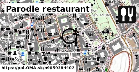 Parodie restaurant