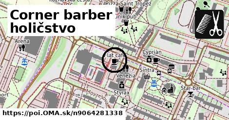 Corner barber holičstvo