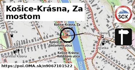 Košice-Krásna, Za mostom