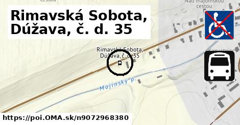 Rimavská Sobota, Dúžava, č. d. 35