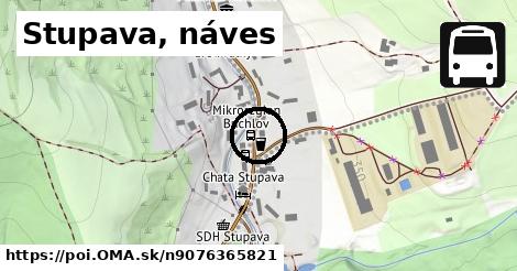 Stupava, náves