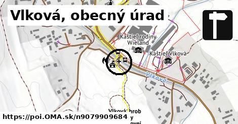 Vlková, obecný úrad