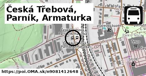 Česká Třebová, Parník, Armaturka