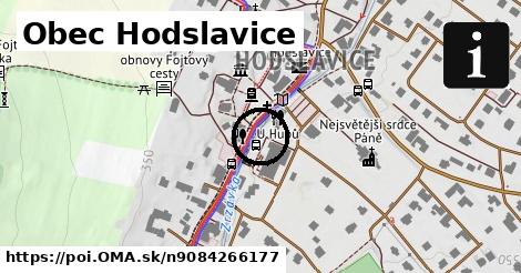 Obec Hodslavice