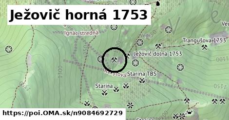 Ježovič horná 1753