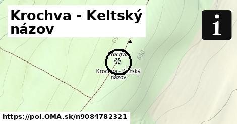 Krochva - Keltský názov