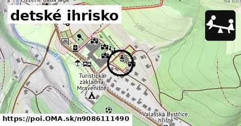 detské ihrisko