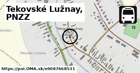 Tekovské Lužnay, PNZZ