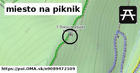 miesto na piknik