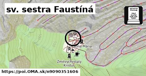 sv. sestra Faustíná