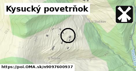 Kysucký povetrňok