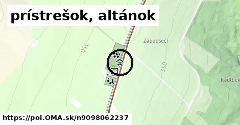 prístrešok, altánok