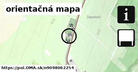 orientačná mapa