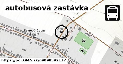 autobusová zastávka