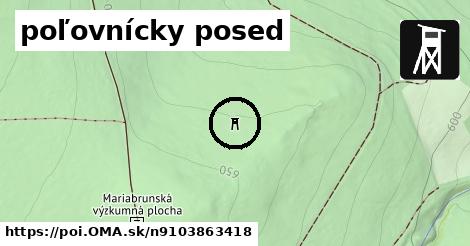 poľovnícky posed