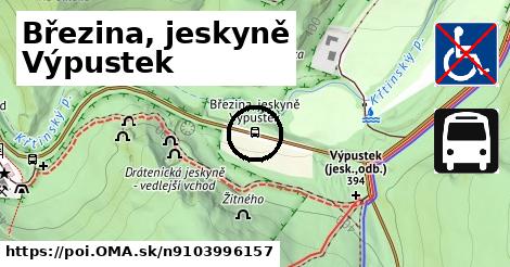 Březina, jeskyně Výpustek