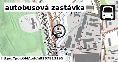 autobusová zastávka