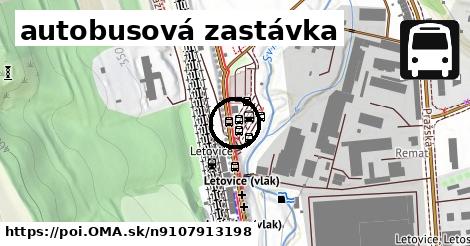 autobusová zastávka