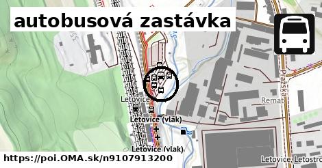 autobusová zastávka