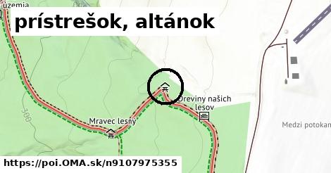 prístrešok, altánok