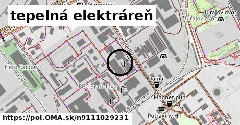 tepelná elektráreň
