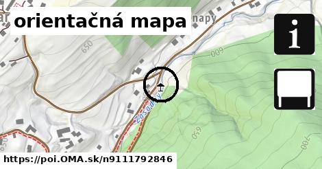 orientačná mapa