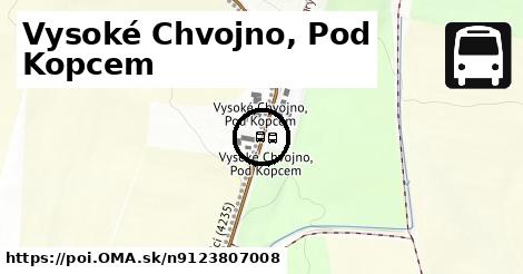 Vysoké Chvojno, Pod Kopcem