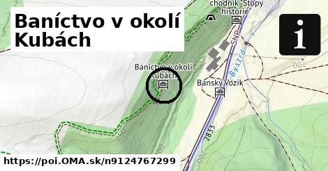 Baníctvo v okolí Kubách