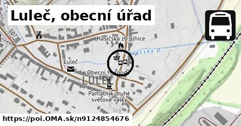 Luleč, obecní úřad