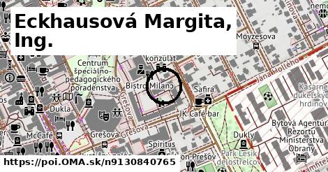Eckhausová Margita, Ing.