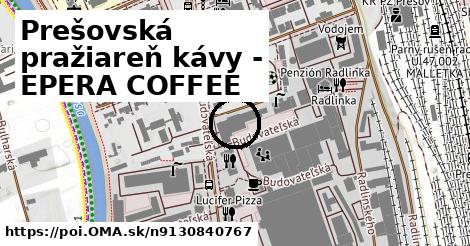 Prešovská pražiareň kávy - EPERA COFFEE