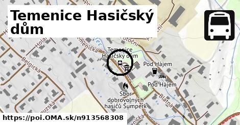 Temenice Hasičský dům