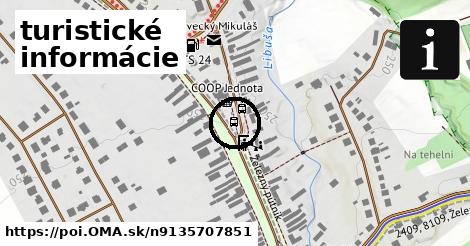 turistické informácie