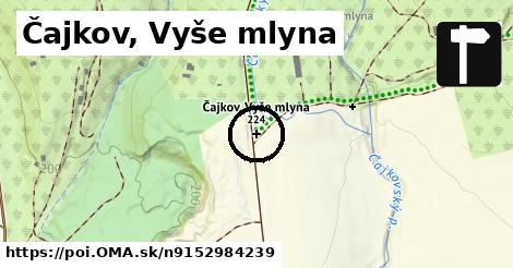 Čajkov, Vyše mlyna