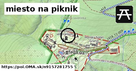 miesto na piknik