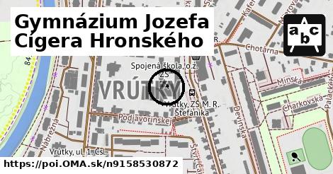 Gymnázium Jozefa Cígera Hronského