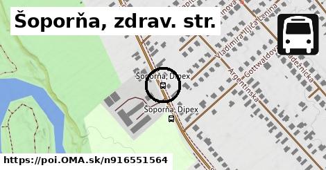 Šoporňa, zdrav. str.